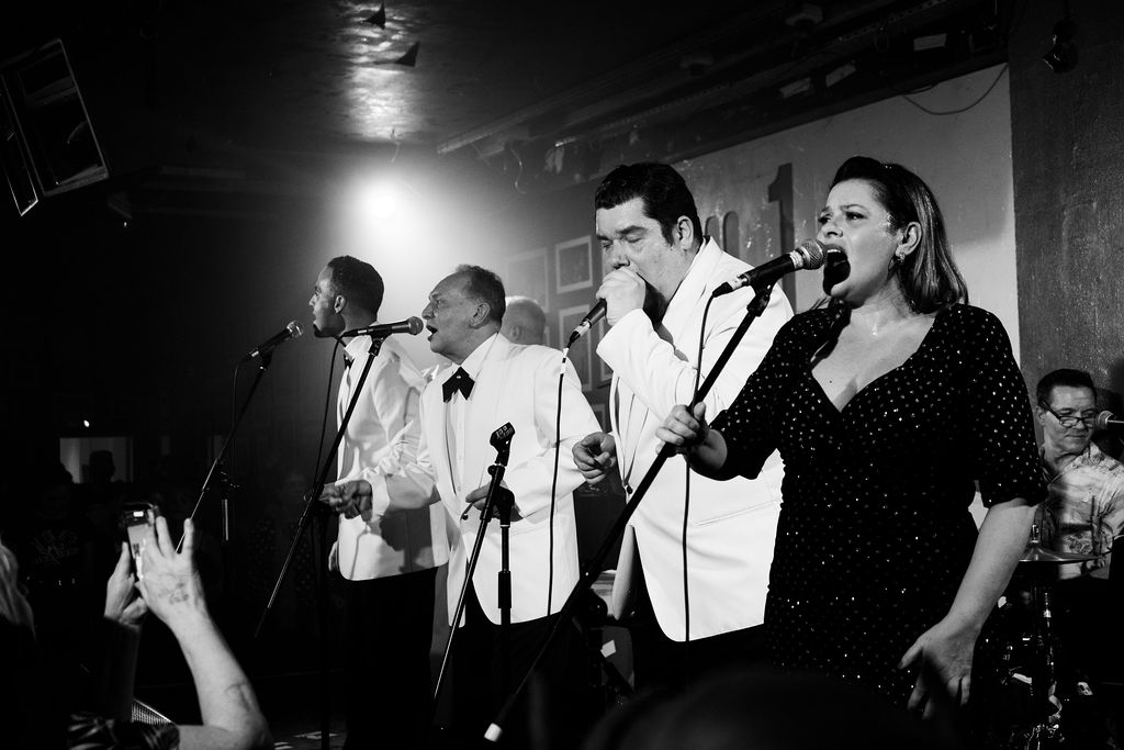 Doo Wop Explosion live concert UK rhythm and blues band