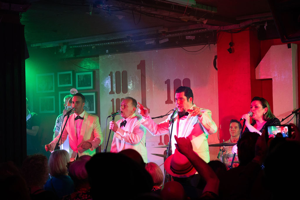 Doo Wop Explosion live show UK vintage rock and roll performance